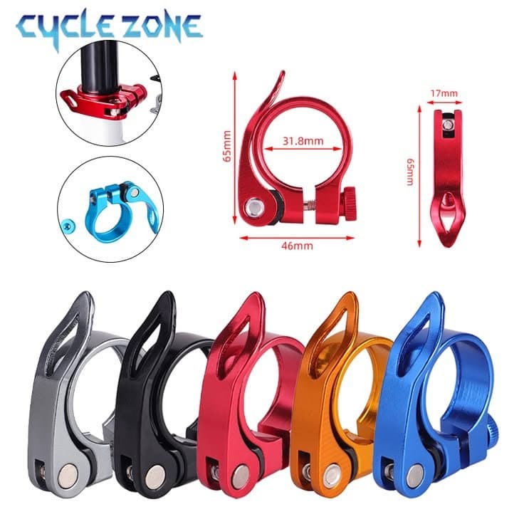 Collier selle vélo